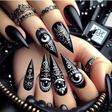 Eye See Occult Press on Nails